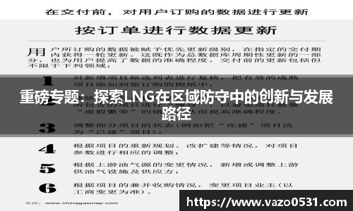 重磅专题：探索LNG在区域防守中的创新与发展路径